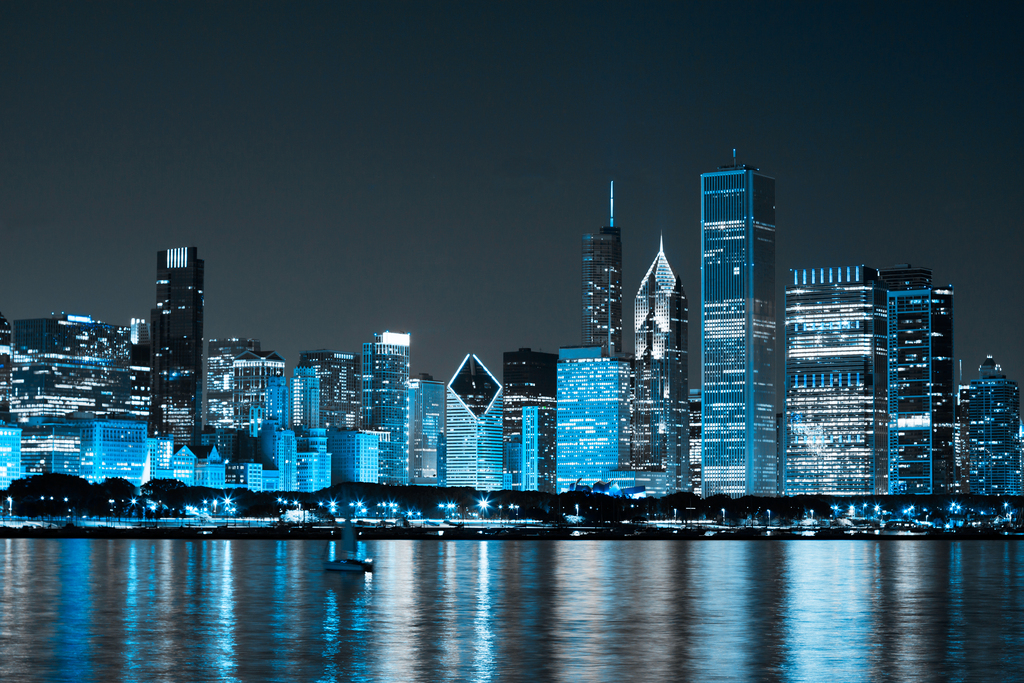 Finance District at Night - Black Car Services - Black Car Services