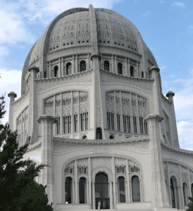 Hire the Chicago Black Car to visit Bahai Temple of Worship