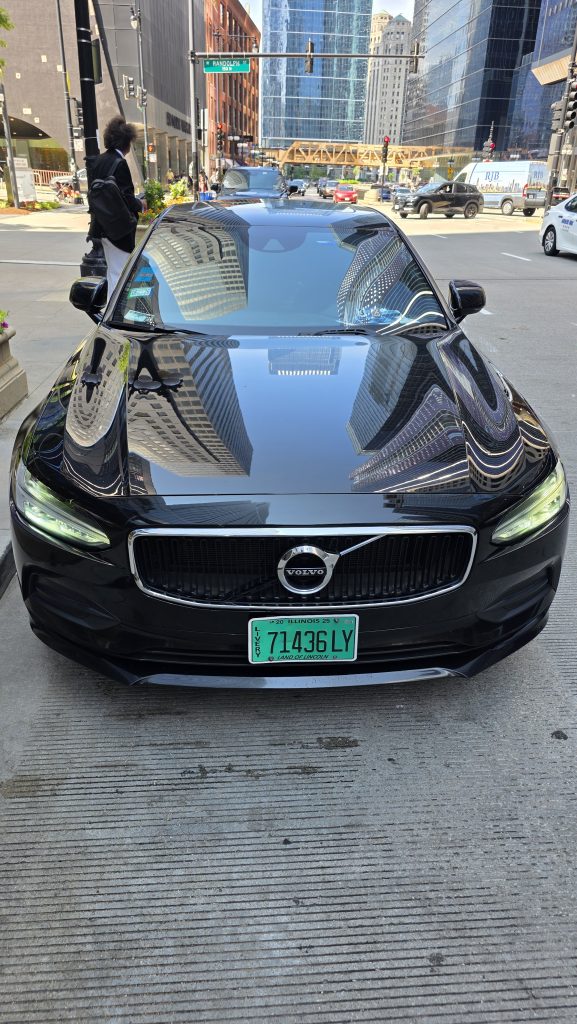 Black Volvo Luxury Sedan | Premium Chauffeur Service in Chicago
